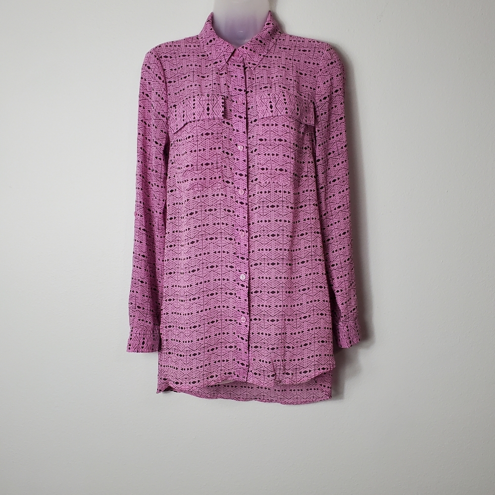 I 🖤 Ronson Tribal Print Blouse - US S